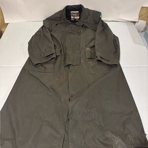 Driza Bone Made In Australia Oilskin Duster Long Riding Coat Men’s Size 5 M